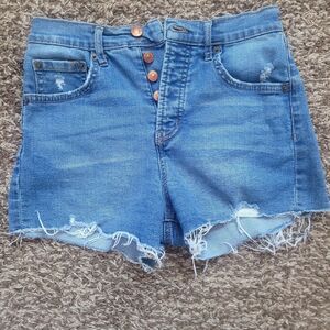 Jessica Simpson Infinite High Waist Shorts Womens Size 26 (Actual 25" Waist)